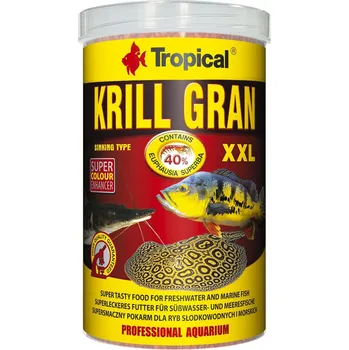 Krmivo pro rybičky TROPICAL Krill Gran XXL 125 g/250 ml krmivo pro ryby, vybarvovací granulát