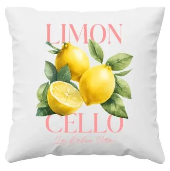 Žertovný předmět Limoncello La Dolce Vita - Citrón Lemon - polštář s potiskem- Tričkový.cz