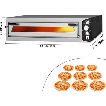 Pec na pizzu G.Gastro Pec na pizzu 9x34 cm (široká)