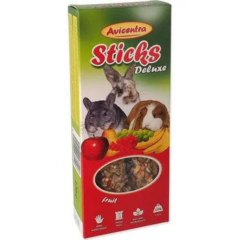 Pro hlodavce Avicentra pamlsky k hlodání 0,12 kg pro osmák degu, králíky, činčily, morče, veverky