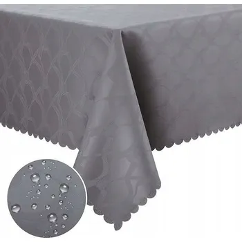 ubrus HOMAXY UBRUS ŠEDÝ 100 X 140 CM