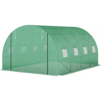 Fóliovník Fóliovník s ukotvením v zemi 4 x 3 x 2 m | zelený