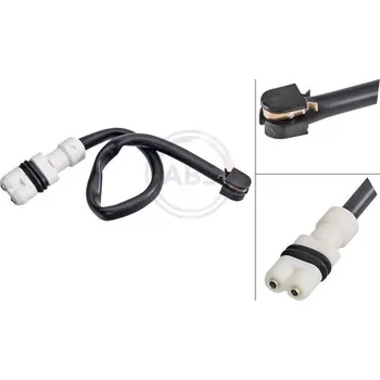 Brzdová destička Výstražný kontakt, opotřebení obložení A.B.S. 39551