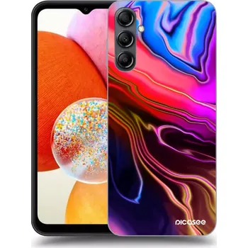 Pouzdro na mobilní telefon Picasee silikonový průhledný obal pro Samsung Galaxy A13 5G - Electric