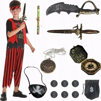 Karnevalový kostým Kostým Piráta pro Děti vel. S