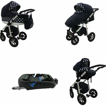 Kočárek KAREX KOČÁREK QUERO alu 3WI GOLD SPAC SEDAČKA + ISOFIX)