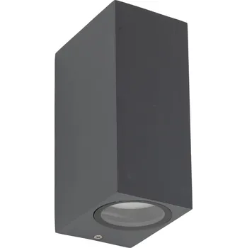 Nástěnné svítidlo AXIS ŠEDÉ NÁSTĚNNÉ SVÍTIDLO 2XGU10