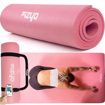 podložka na cvičení Podložka na cvičení Fizyo 190 cm x 100 cm růžová