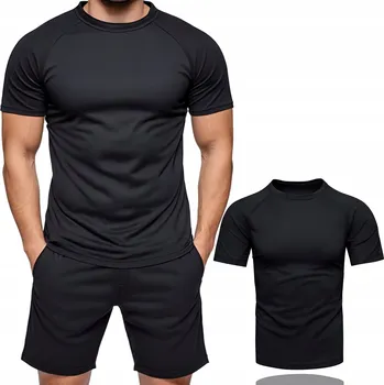 Pánské tričko Recea Pánské tričko s krátkým rukávem Lulart černá M