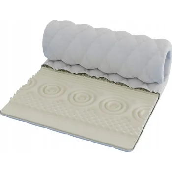 Matrace Masážní vrchní matrace 200x200, vrchní matrace 6cm TOPPER H3