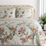 Ložní souprava ELLA 17 bílá / růžová