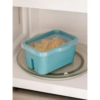 Dóza na potraviny Sinsay - Nádoba s víkem na vaření v mikrovlnné troubě - námořnická modrá - 308GL-59X - 308GL-59X-ONE