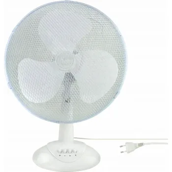 Domácí ventilátor Stolní ventilátor DENNER edition, 34 cm, 45 W, bílý