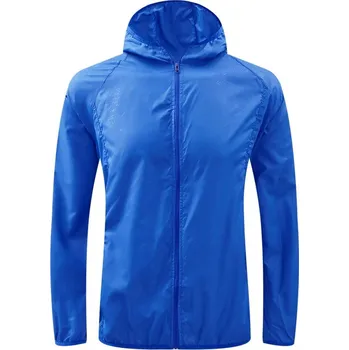 Dámská softshellová bunda Unisex lehká sportovní bunda do deště Barva: Tmavě Modrá, Velikost: L