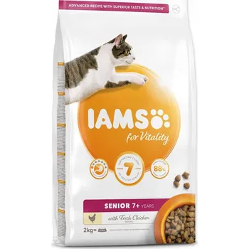 Krmivo pro kočku IAMS Cat Senior Kuře 2 kg