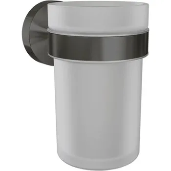 Držák na kartáček Kelímek na zubní kartáčky REIKA SAKU gun metal