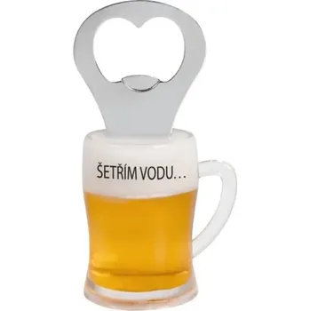 Dekorativní magnet Albi Magnet na lednici Otvírák na pivo - Šetřím vodu