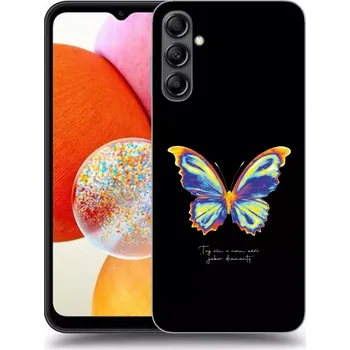 Pouzdro na mobilní telefon Picasee silikonový průhledný obal pro Samsung Galaxy A13 5G - Diamanty Black