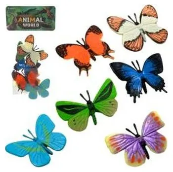 plyšák Zestaw motyle 6szt