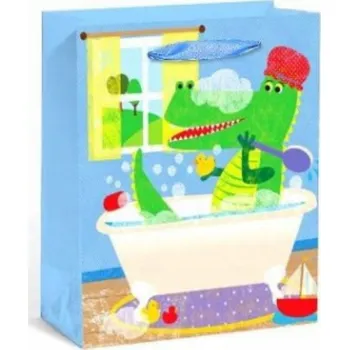 Dárková taška Dárková taška M 26 x 32 x 12,5 cm - Mix vzorů