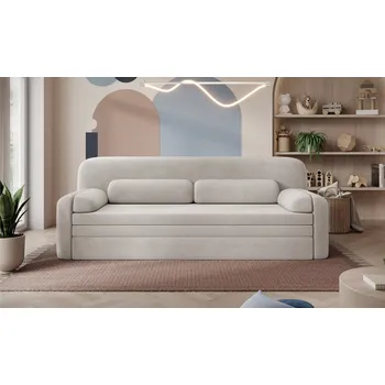 Sedací souprava Rozkládací pohovka ELLAS krémová