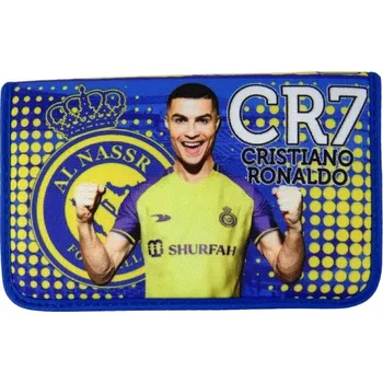 Penál Jednopatrový rozkládací penál Klara Cristiano Ronaldo, vícebarevný