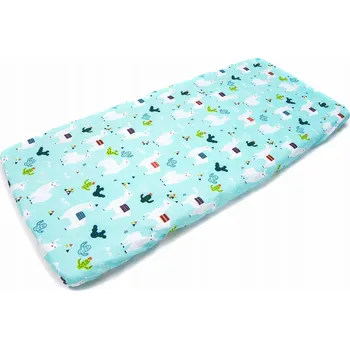 Prostěradlo PROSTĚRADLO 76x43 cm do postýlky LIONELO Aurora, BAVLNĚNÉ PREMIUM