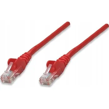 Síťový kabel Patchcord Intellinet U/UTP 5e RJ45 / RJ45 1 m červený