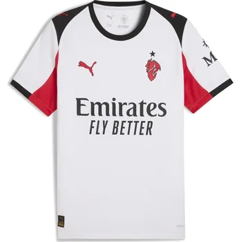 Pánské tričko Puma AC Milan Away Shirt 2025 2026 Adults White/Red S