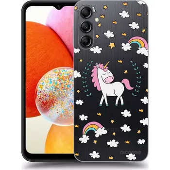 Pouzdro na mobilní telefon Picasee silikonový průhledný obal pro Samsung Galaxy A13 5G - Unicorn hvězdné nebe