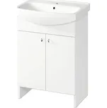 Koupelnová skříňka s umyvadlem Cersanit Bianco Cersania New 60 S509-041-DSM