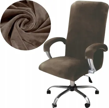 Potah na křeslo Domidekor hnědý