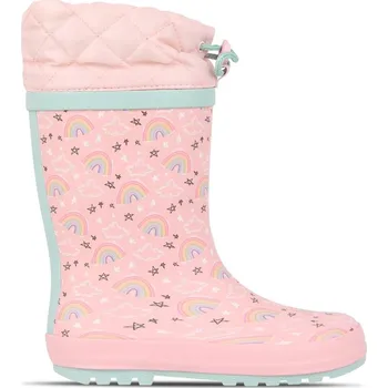 Chlapecké holínky Gelert Cuff Welly Boot Kids Pink 1 (33)
