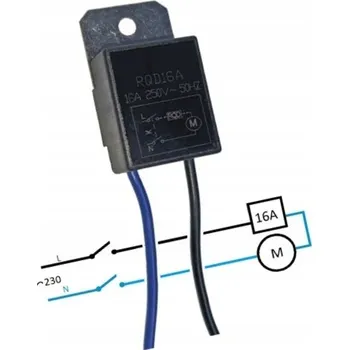 Vrták Měkký startér pozvolný rozběh soft start 16A