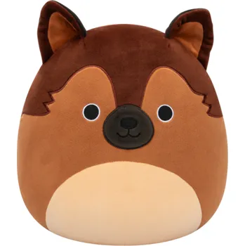 plyšák SQUISHMALLOWS Mario hnědý německý ovčák, 30 cm