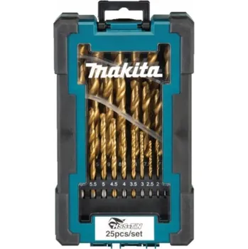 Vrták Sada titanových vrtáků na kov 25 ks Makita