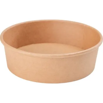 Jednorázové nádobí Miska papírová 750ml KRAFT