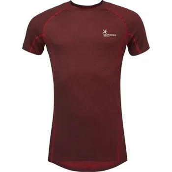 Pánské funkční triko KLIMATEX Lynx Klimafeel vínová Velikost: L