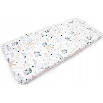 Prostěradlo PROSTĚRADLO 76x43 cm do postýlky LIONELO Aurora, BAVLNĚNÉ PREMIUM