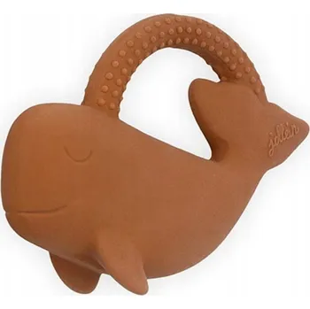 Jollein Copper pro miminka dětské kousátko z přírodního Velryba
