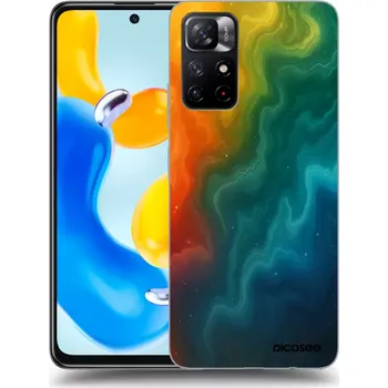 Pouzdro na mobilní telefon Picasee silikonový průhledný obal pro Xiaomi Redmi Note 11S 5G - Solar