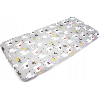 Prostěradlo PROSTĚRADLO 76x43 cm do postýlky LIONELO Aurora, BAVLNĚNÉ PREMIUM