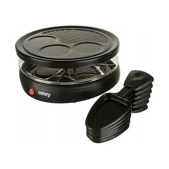 Kuchyňský gril Elektrický raclette gril Camry CR6606 černý 1200 W