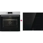 Vestavná trouba MORA VT 342 SX set s varnou deskou MORA VDST 165 C