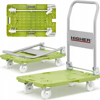 Plošinový vozík transportní skladový HIGHER 150 kg LH08-150