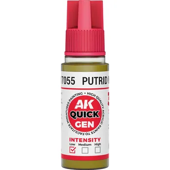 AK Interactive AK AK17055 PUTRID WHITE 18 ml - QUICK GEN