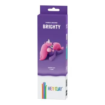 Modelovací hmota HEY CLAY Kreativní sada - Jednorožec Brighty
