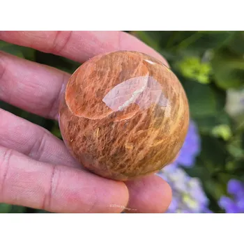 Přírodní kámen Kalcit koule 116g Madagaskar Ø44mm