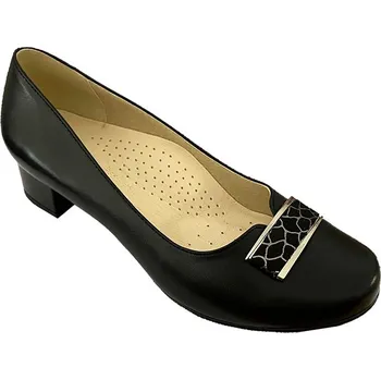 Dámská zdravotní obuv Dámské lodičky De-plus DE-1499, černé 42