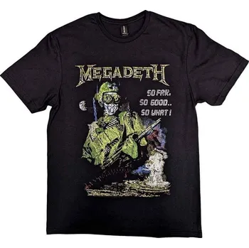 Megadeth SFSGSW Explosion Vintage Black M Tričko